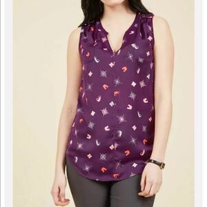ModCloth Creative Contribution Binocular Compass Top